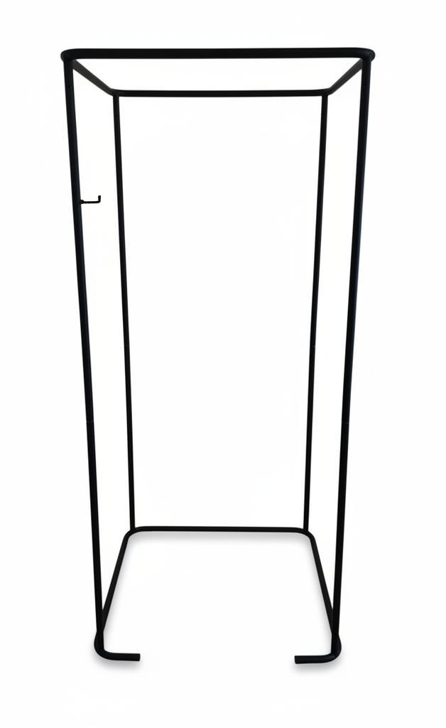 Paskamer structuur zwart vierkant 90 x 90 x 200 cm, Zakelijke goederen, Kantoor en Winkelinrichting | Winkel en Inventaris