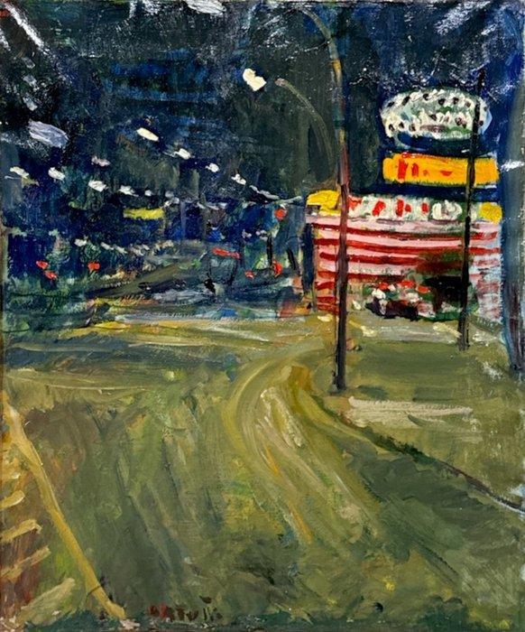 Roberto Ortuño (1953) - The Urban Underground, Antiek en Kunst, Kunst | Schilderijen | Klassiek