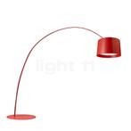 Foscarini Twice as Twiggy Terra LED, karmijnrood, Verzenden, Nieuw