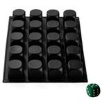 Pavoni Siliconen Vorm Dobbelsteen Ø50mm (20) 40x30cm, Hobby en Vrije tijd, Taarten en Cupcakes maken, Verzenden, Nieuw