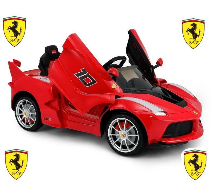 Kinderauto Ferrari FXX-K 12V rood met vleugeldeuren RC,NIEUW, Kinderen en Baby's, Speelgoed | Speelgoedvoertuigen, Afstandsbediening