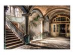 Glasschilderij Verlaten gebouw | S931, Ophalen of Verzenden, Nieuw