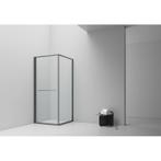 Douchecabine 90x90x200cm Gunmetal (Douchecabines, Badkamer), Doe-het-zelf en Verbouw, Sanitair, Ophalen of Verzenden, Nieuw
