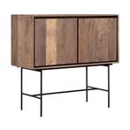 *WOONWINKEL* DTP Home Metropole Hoog Dressoir Teakhout 100 C, Huis en Inrichting, Kasten | Dressoirs, Verzenden, Nieuw
