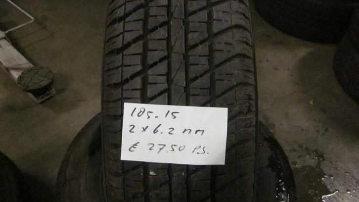 185 15 Kumho Powerstar 756 oldtimer zomerbanden, Auto-onderdelen, Banden en Velgen, 15 inch, Zomerbanden, 185 mm, Personenwagen