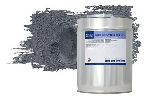 Wixx Schuttingolie UV+ Antraciet 1L, Doe-het-zelf en Verbouw, Verf, Beits en Lak, Verf, Nieuw, Minder dan 5 liter, Verzenden