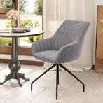 TRUUSK Draaibare Loungestoel Met Armleuning, Samtlook, Draai, Huis en Inrichting, Stoelen, Verzenden, Nieuw