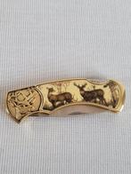 Superbe Couteau de Collection Franklin Mint - Or 24 Carats -