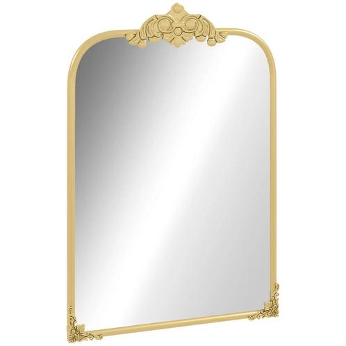 TRUUSK Barokstijl Wandspiegel 60 x 87 cm - Gouden Decoratief, Huis en Inrichting, Woonaccessoires | Spiegels, Nieuw, Verzenden