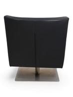 Montis Impala fauteuil, leder-stof combinatie, Overige plaatsen, Ophalen of Verzenden, Gebruikt, Stoel