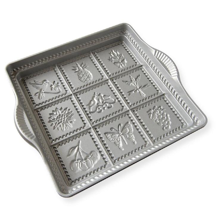 Nordic Ware English Shortbread Bakvorm, Hobby en Vrije tijd, Taarten en Cupcakes maken, Nieuw, Verzenden