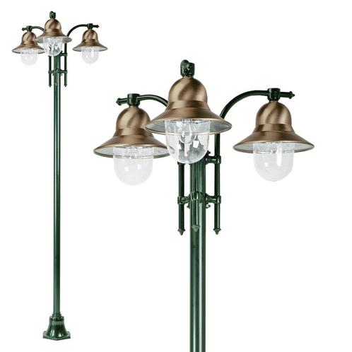 Toscane 3-lichts Tuinverlichting Tuinverlichting klassiek, Tuin en Terras, Buitenverlichting, Verzenden