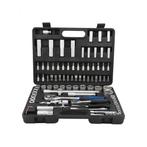 Doppendoos 94-delig – 1/4” & 1/2” Doppenset – met Koffer, Ophalen of Verzenden, Nieuw