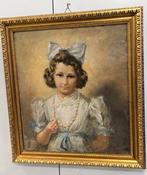 Scuola italiana (XX), firmato Locatelli - Ritratto di Vilma, Antiek en Kunst