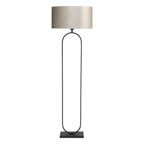 Vloerlamp voet Verona 161cm Ovaal - Zwart, Huis en Inrichting, Lampen | Vloerlampen, Ophalen of Verzenden