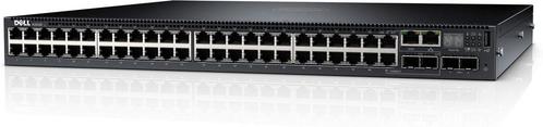 Dell Networking N3048, L3, 48x 1GbE, 2xCombo, 2x 10GbE SFP+, Computers en Software, Netwerk switches, Refurbished, Ophalen of Verzenden
