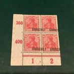 Saargebied 1920 - 40Pf Germania met verschoven opdruk BIET, Postzegels en Munten, Postzegels | Europa | Duitsland, Gestempeld