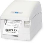 Citizen CT-S2000/L, USB, RS232, 8 dots/mm (203 dpi), wit, Verzenden