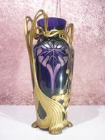 Orivit, Val Saint Lambert - Vaas - Kristal, Tin - Jugendstil, Antiek en Kunst