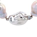 Parel collier met zilveren sluiting 925, Sieraden, Tassen en Uiterlijk, Kettingen, Ophalen of Verzenden, Nieuw