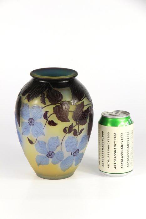 Emile Gallé, Établissements Gallé - Vaas - Glas, Antiek en Kunst, Antiek | Glas en Kristal