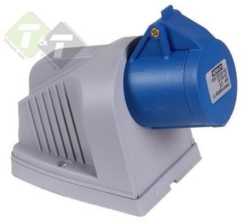 Wandcontactdoos, 3-Pen, 230 Volt, 16 Ampere, CE Keuring, Flu beschikbaar voor biedingen
