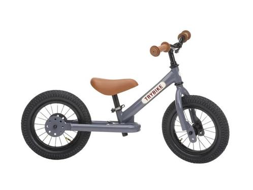 Trybike Steel Grey 2 wieler (Merken, Loopfietsen), Kinderen en Baby's, Speelgoed | Buiten | Voertuigen en Loopfietsen, Nieuw, Ophalen of Verzenden