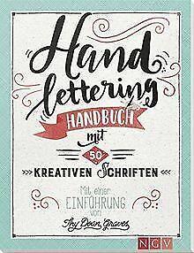 Handlettering: HandBook mit 50 kreativen Schriften....  Book, Boeken, Taal | Duits, Zo goed als nieuw, Verzenden
