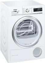 Siemens Wt47o5c9nl Warmtepompdroger 8kg, Ophalen of Verzenden, Zo goed als nieuw, Voorlader, 85 tot 90 cm