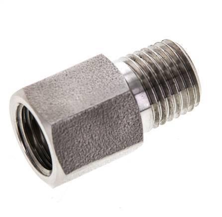 1/4 NPT x 1/4 NPT M/F RVS Extension 345 Bar - Hydrauliek, Doe-het-zelf en Verbouw, Overige Doe-het-zelf en Verbouw, Nieuw, Verzenden