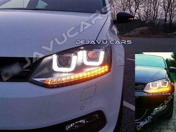 Xenon Look U LED Koplampen voor Volkswagen VW Polo 6R 6C beschikbaar voor biedingen