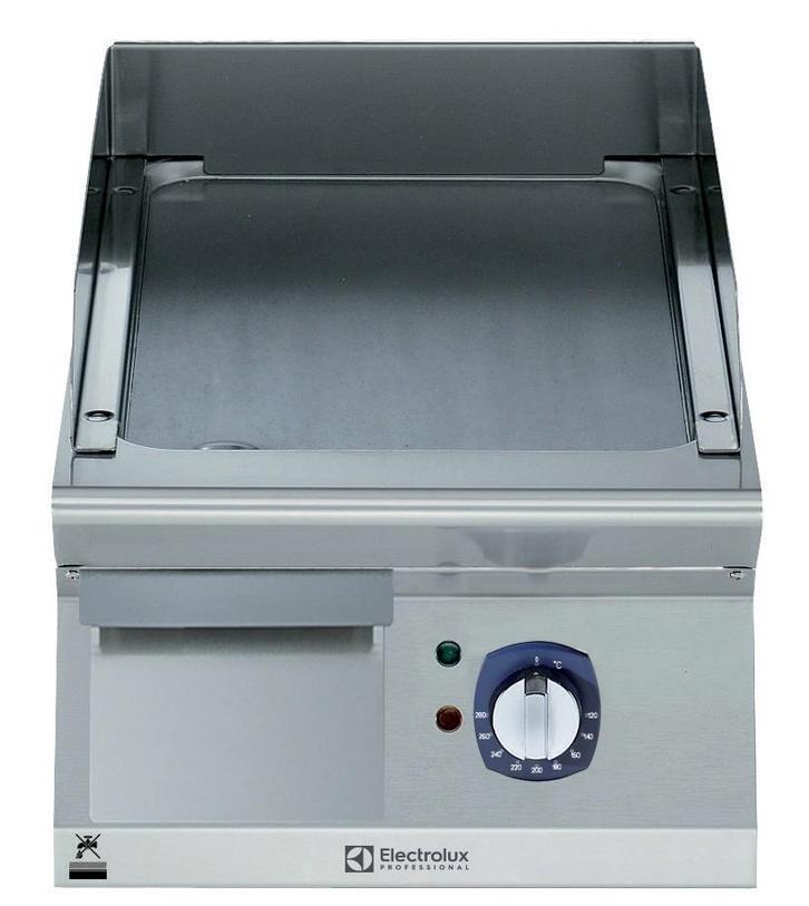 ELECTROLUX BAKPLAAT, 1 ZONE, GLAD, GEBORSTELD CHROOM, 400 MM, Zakelijke goederen, Horeca | Keukenapparatuur, Verzenden