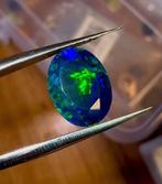 Opaal Prachtige facet Ethiopian Black Opal. Een echte parel.