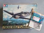 Tamiya 61037 Focke-Wulf Fw190 A-3 1:48 + Eduard PE, Hobby en Vrije tijd, Modelbouw | Vliegtuigen en Helikopters, Nieuw, Verzenden