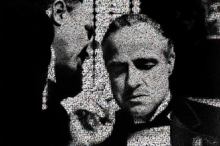 David Law (1967) - Crypto Marlon Brando - Le Parrain, Antiek en Kunst, Kunst | Designobjecten