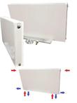 Vlakke radiatoren 40 cm hoog