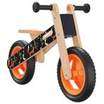 Loopfiets voor kinderen oranje met print (Loopwagens), Nieuw, Verzenden