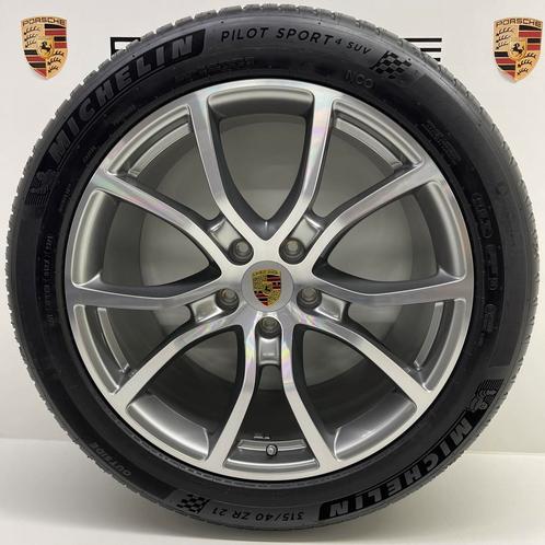 Porsche Cayenne E3 II+I 21inch Exclusive Design met banden, Auto-onderdelen, Banden en Velgen, 21 inch, Zomerbanden, 315 mm, Personenwagen