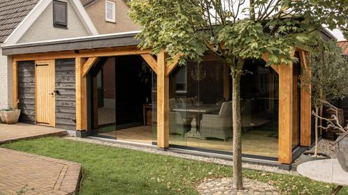 ALL-IN DEAL - Overkapping met schuur 8x4m voor €8300, Tuin en Terras, Overkappingen, Veranda, Nieuw, Ophalen of Verzenden