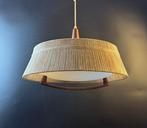 Temde - Plafondlamp - Raphia - Teak, Bast