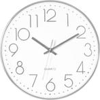 Tyme Wandklok 40cm Klok Modern Muurklok - Analoog - Stil, Ophalen of Verzenden, Zo goed als nieuw