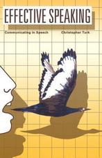 Effective Speaking 9780419130307 Christopher Turk, Boeken, Overige Boeken, Verzenden, Gelezen, Christopher Turk