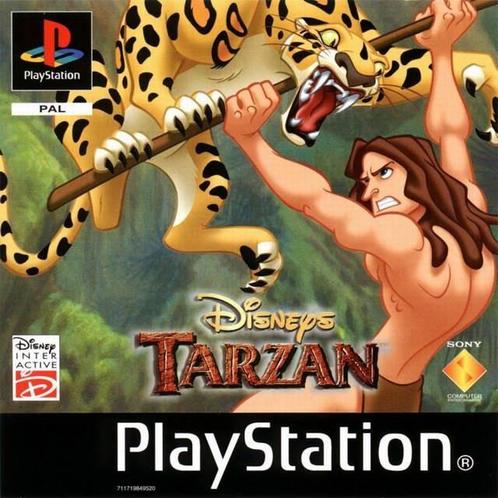 Disneys Tarzan (PlayStation 1), Spelcomputers en Games, Games | Sony PlayStation 1, Gebruikt, Verzenden