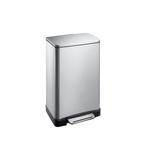 EKO E-Cube pedaalemmer 30 ltr - Mat RVS, Verzenden, Nieuw
