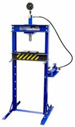 Werkplaatspers / raamwerkpers 12 Ton deluxe incl. manometer, Nieuw, Verzenden