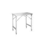 GGM Gastro | RVS werktafel - inklapbaar - 1000x600mm |, Verzenden, Nieuw in verpakking, Meubilair