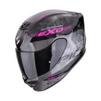 Scorpion EXO-391 Ava Zwart Roze Integraalhelm, Motoren, M, Integraalhelm, Nieuw met kaartje, Overige merken