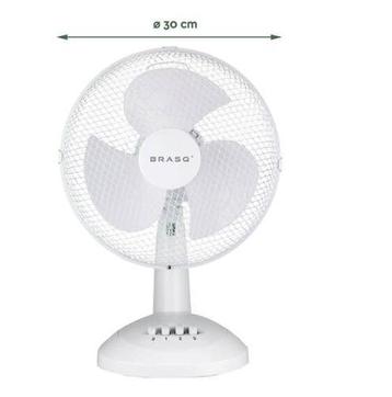 Tafelventilator F400 wit Ø 30 cm beschikbaar voor biedingen