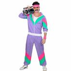 Jaren 80 Trainingspak Paars | Fout trainingspak - 3XL, Verzenden, Nieuw
