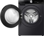 Hisense WF7S1247BB zwarte wasmachine met AI en AutoDose, Witgoed en Apparatuur, Wasmachines, 1200 tot 1600 toeren, 10 kg of meer